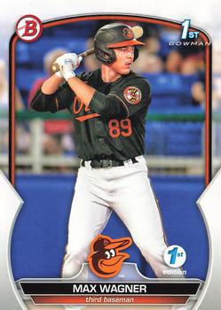 2023 Bowman 1st Edition #BPPF-8 Max Wagner Front