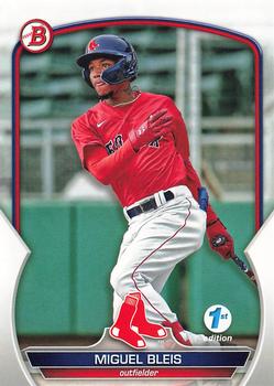 2023 Bowman 1st Edition #BPPF-106 Miguel Bleis Front
