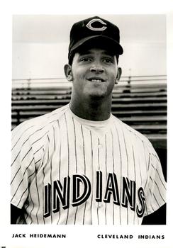 1971 Cleveland Indians Photos 5x7 #NNO Jack Heidemann Front