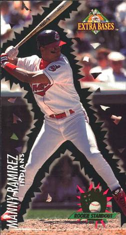 1994 Fleer Extra Bases - Rookie Standouts #16 Manny Ramirez Front