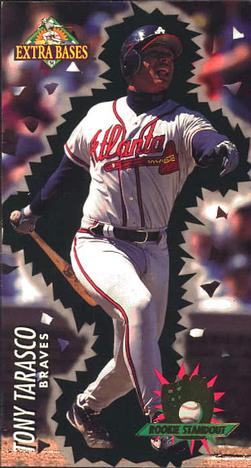 1994 Fleer Extra Bases - Rookie Standouts #17 Tony Tarasco Front