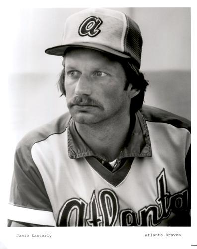 1977 Atlanta Braves Photos 8x10 #NNO Jamie Easterly Front
