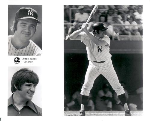 1973 New York Yankees 8x10 Photos #NNO Jerry Moses Front