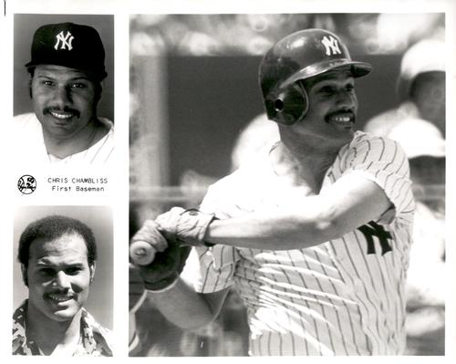 1975 New York Yankees 8x10 Photos #NNO Chris Chambliss Front