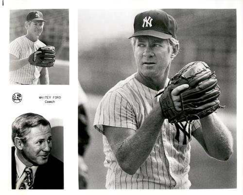 1975 New York Yankees 8x10 Photos #NNO Whitey Ford Front