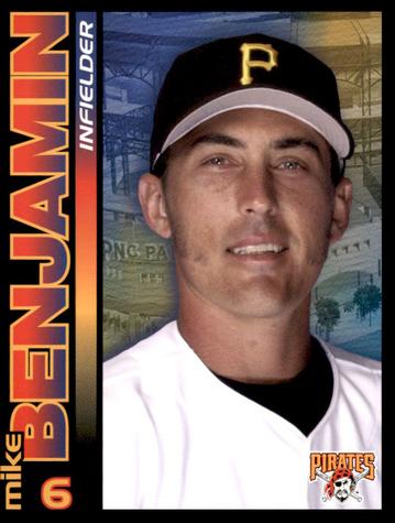 2002 Outback Steakhouse Pittsburgh Pirates #NNO Mike Benjamin Front
