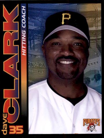 2002 Outback Steakhouse Pittsburgh Pirates #NNO Dave Clark Front