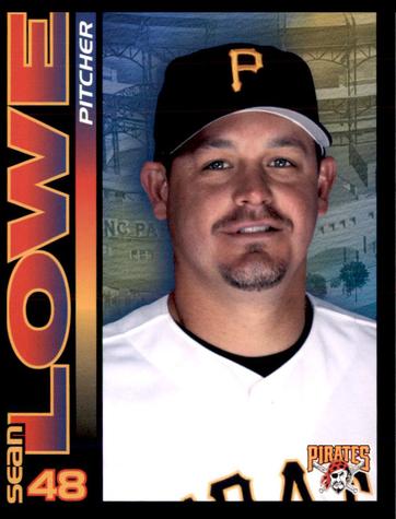 2002 Outback Steakhouse Pittsburgh Pirates #NNO Sean Lowe Front