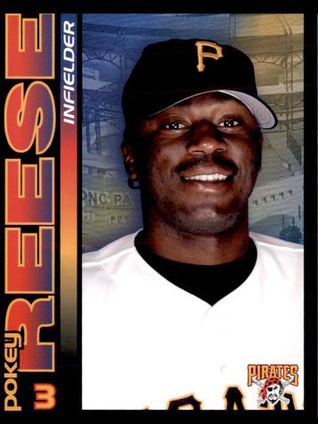2002 Outback Steakhouse Pittsburgh Pirates #NNO Pokey Reese Front
