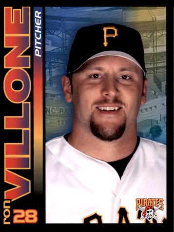 2002 Outback Steakhouse Pittsburgh Pirates #NNO Ron Villone Front
