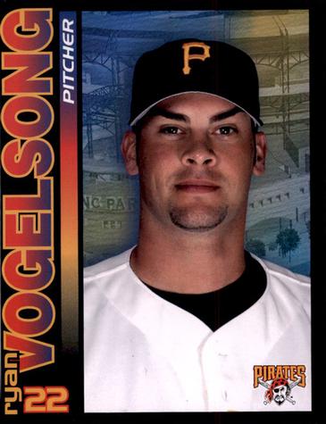 2002 Outback Steakhouse Pittsburgh Pirates #NNO Ryan Vogelsong Front