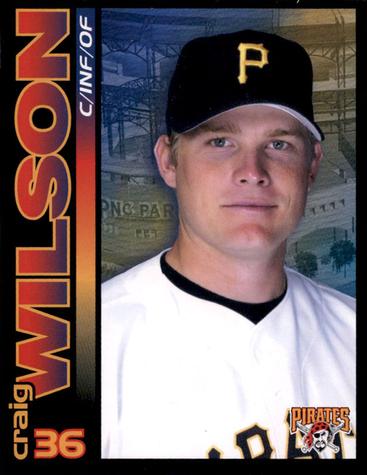 2002 Outback Steakhouse Pittsburgh Pirates #NNO Craig Wilson Front