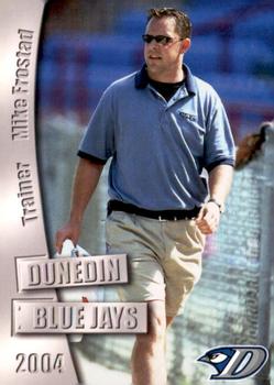 2004 Grandstand Dunedin Blue Jays #NNO Mike Frostad Front