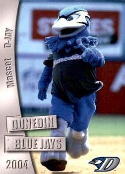 2004 Grandstand Dunedin Blue Jays #NNO D-Jay Front
