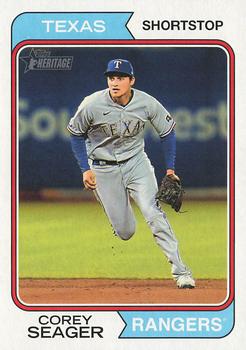 2023 Topps Heritage #22 Corey Seager Front