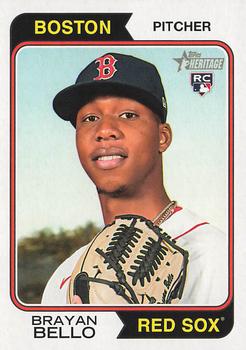2023 Topps Heritage #89 Brayan Bello Front