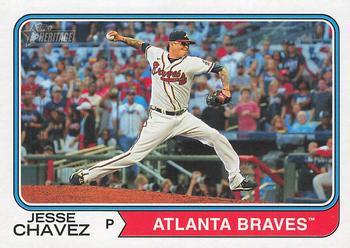 2023 Topps Heritage #120 Jesse Chavez Front