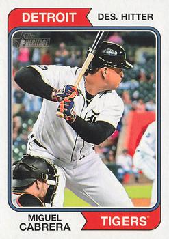 2023 Topps Heritage #151 Miguel Cabrera Front