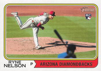 2023 Topps Heritage #181 Ryne Nelson Front