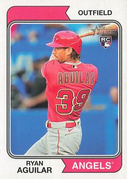 2023 Topps Heritage #309 Ryan Aguilar Front