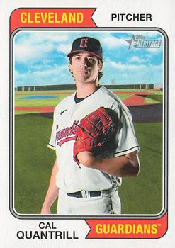 2023 Topps Heritage #429 Cal Quantrill Front