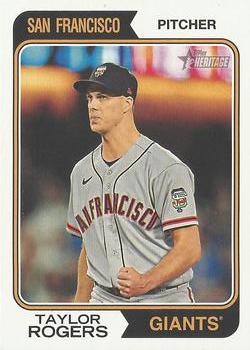 2023 Topps Heritage #682 Taylor Rogers Front