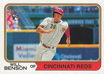 2023 Topps Heritage #699 Will Benson Front