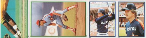 1983 Topps Stickers - Test Strips #NNO Rickey Henderson / Manny Trillo / Jose Cruz / Alan Ashby Front