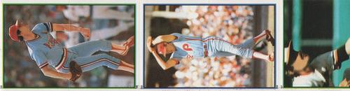 1983 Topps Stickers - Test Strips #NNO Jim Kaat / Steve Carlton / Rickey Henderson Front