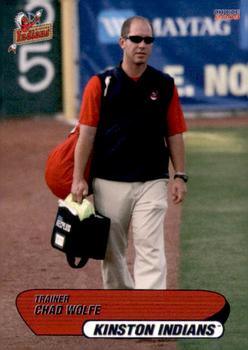 2009 Choice Kinston Indians #30 Chad Wolfe Front