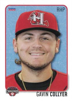 2023 Choice Hickory Crawdads (Series One) #NNO Gavin Collyer Front