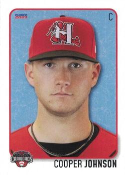2023 Choice Hickory Crawdads (Series One) #NNO Cooper Johnson Front