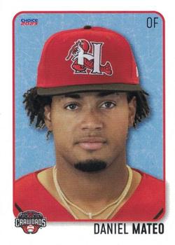2023 Choice Hickory Crawdads (Series One) #NNO Daniel Mateo Front