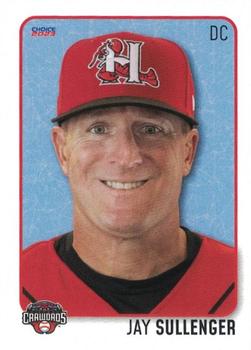 2023 Choice Hickory Crawdads (Series One) #NNO Jay Sullenger Front