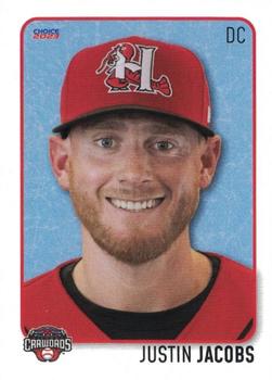 2023 Choice Hickory Crawdads (Series One) #NNO Justin Jacobs Front
