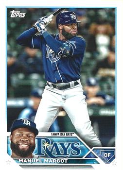 2023 Topps Tampa Bay Rays #TBR-5 Manuel Margot Front