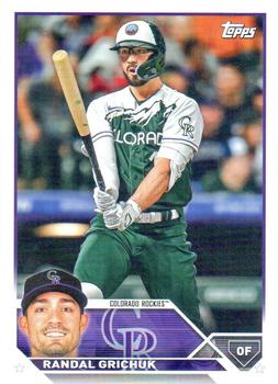 2023 Topps Colorado Rockies #COL-3 Randal Grichuk Front