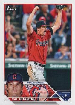 2023 Topps Cleveland Guardians #CLE-7 Cal Quantrill Front