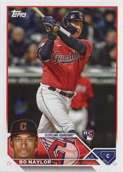 2023 Topps Cleveland Guardians #CLE-11 Bo Naylor Front