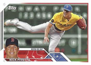 2023 Topps Boston Red Sox #BOS-5 Nick Pivetta Front