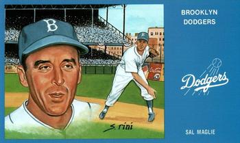 1989 Historic Limited Editions Brooklyn Dodger Series 1 (part 1) #11 Sal Maglie Front