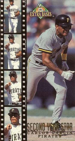 1994 Fleer Extra Bases - Second Year Stars #7 Carlos Garcia Front