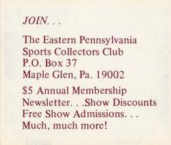 1979 HRT/RES 1950 Philadelphia Doubleheaders #NNO Eddie Joost / Kermit Wahl Back