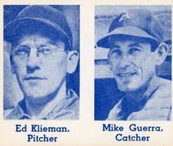 1979 HRT/RES 1950 Philadelphia Doubleheaders #NNO Ed Klieman / Mike Guerra Front