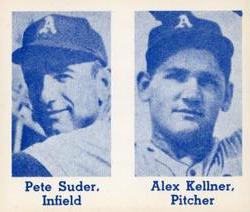 1979 HRT/RES 1950 Philadelphia Doubleheaders #NNO Pete Suder / Alex Kellner Front