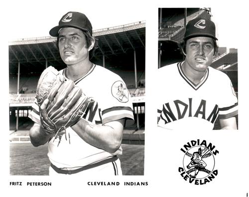 1974 Cleveland Indians 8x10 Photos #NNO Fritz Peterson Front
