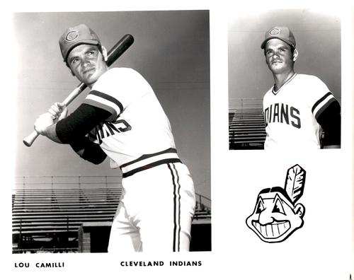 1972 Cleveland Indians 8x10 Photos #NNO Lou Camilli Front