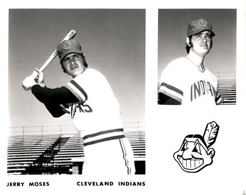 1972 Cleveland Indians 8x10 Photos #NNO Jerry Moses Front