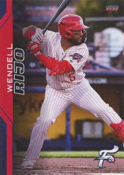 2023 Choice Reading Fightin Phils #25 Wendell Rijo Front