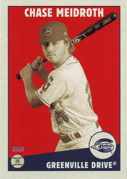 2023 Choice Greenville Drive #24 Chase Meidroth Front